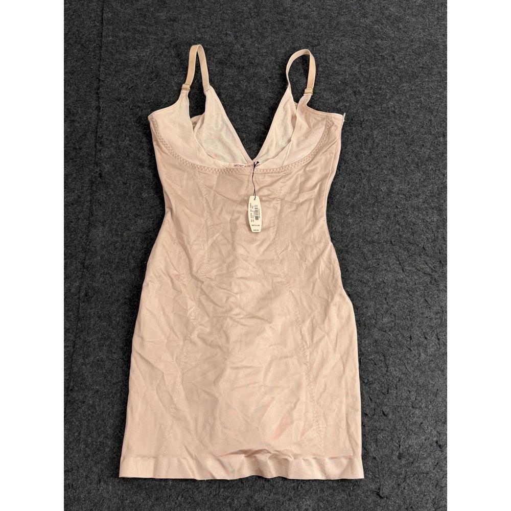 Victoria's Secret Shaping Slip Dress Women Medium Nude NWT So Curvaceous Push-Up